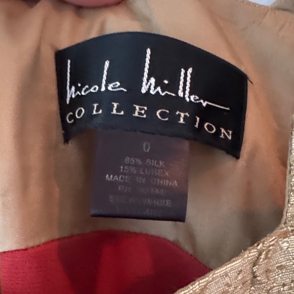 Glamorous Orange and Gold Maxi Dress - Picture 4 of 6